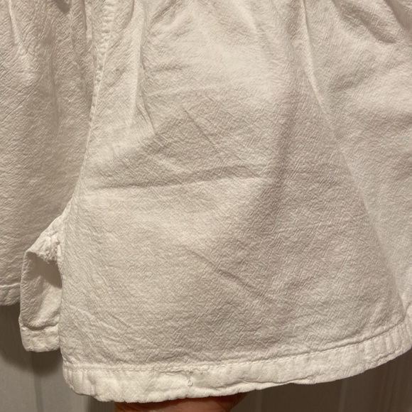 Peruvian Fabrics Crochet Detailed White Beach Skort - Picture 11 of 14